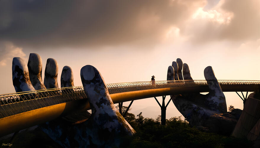 VN 28 Golden Bridge Ba Na Hills