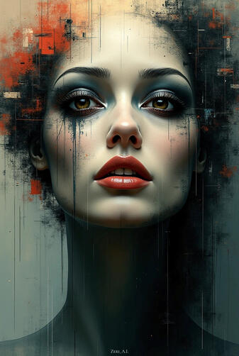 AI Abstracts Portraits 1