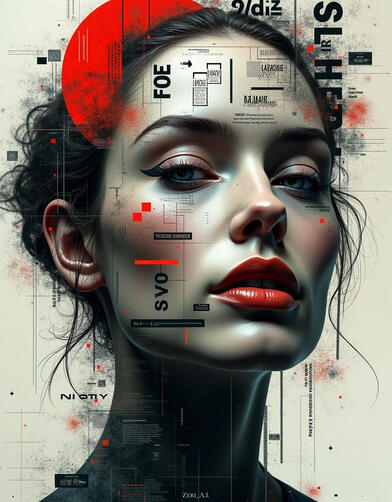 AI Abstract Portraits 3