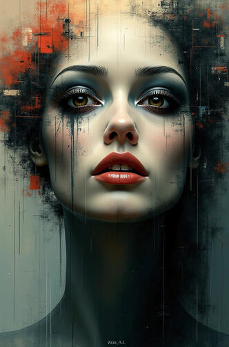 A.I. 2 Abstract Portrait